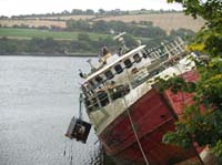 KG075487 freshwater tank dangling