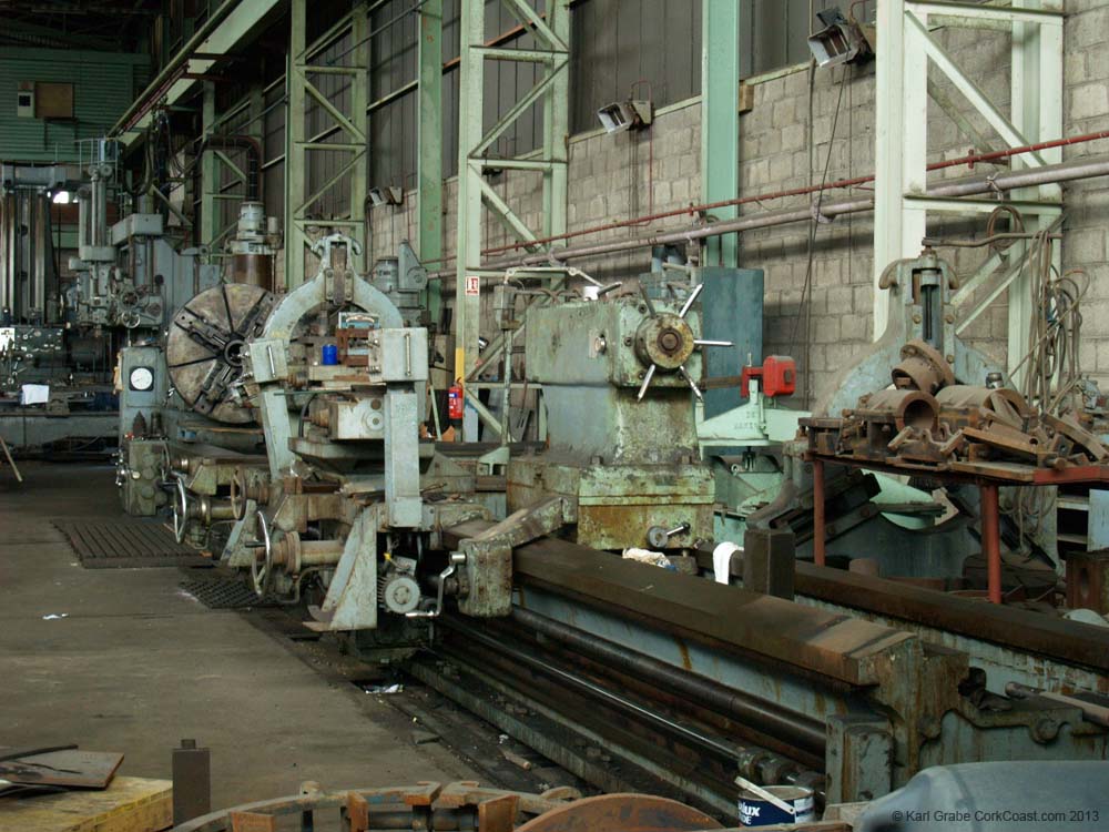 KG255035 STAVELY LATHE largest in ireland