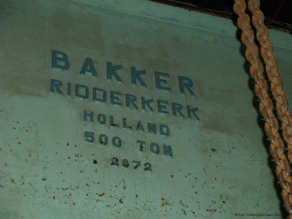KG255101 bakker rioderkerk holland 500 ton press